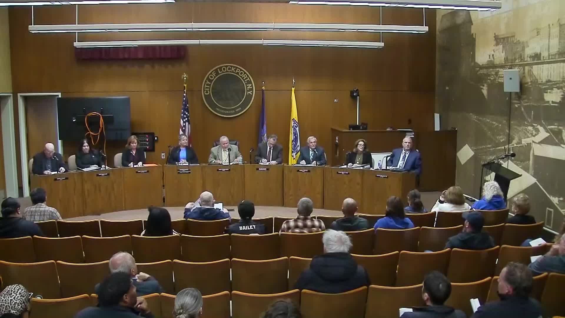 Thumbnail image for Lockport Common Council Meeting - LIVE 10-9-2024