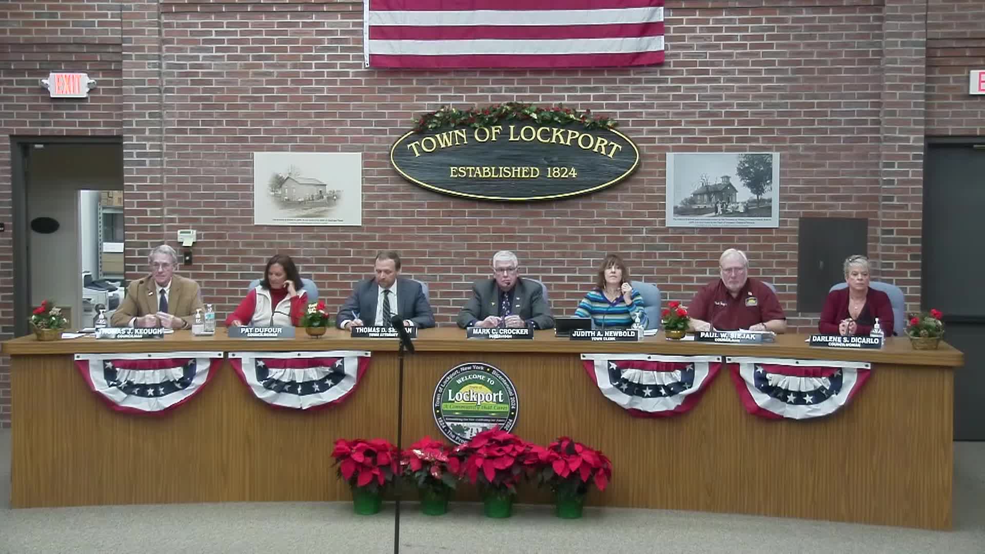 Thumbnail image for Town of Lockport Board Meeting - LIVE 12-4-2024