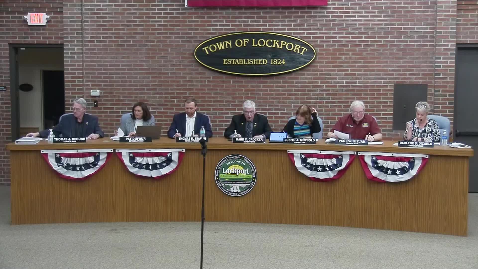 Thumbnail image for Town of Lockport Board Meeting - LIVE