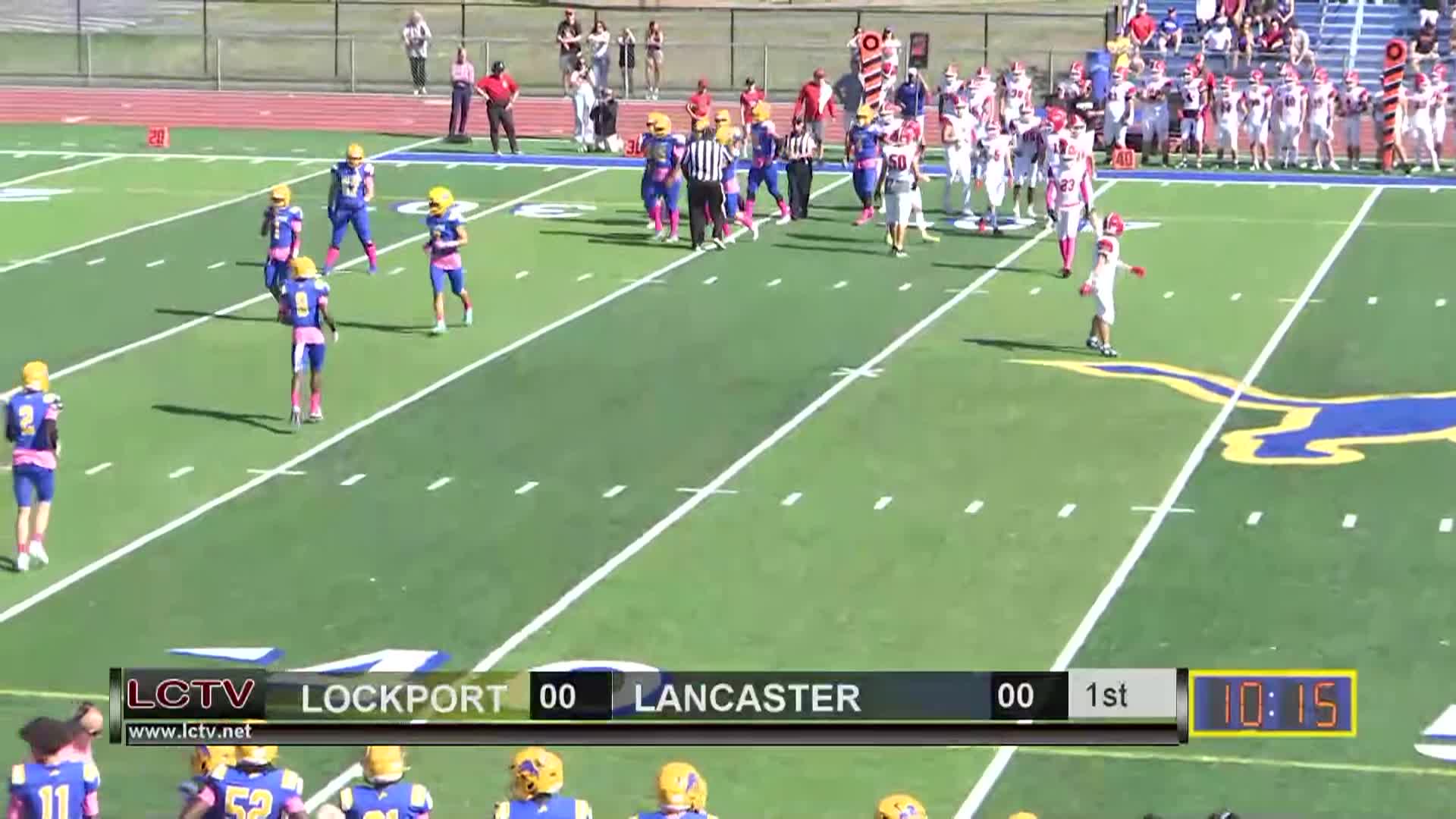 Thumbnail image for HS Football - Lancaster at Lockport - LIVE