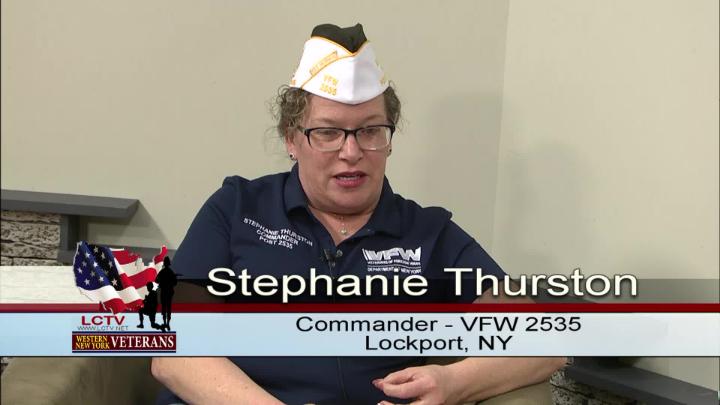 Thumbnail image for WNY Veterans - Stephanie Thurston - Lockport, NY VFW Post