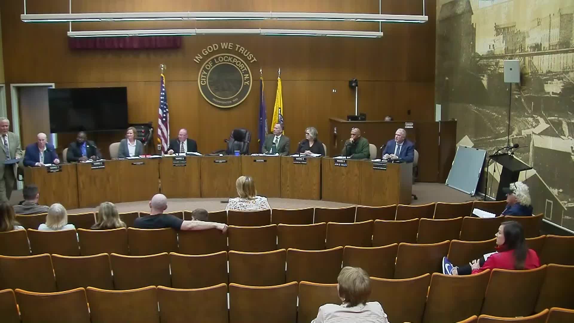 Thumbnail image for Lockport Common Council Meeting LIVE 4-22-2026 6pm